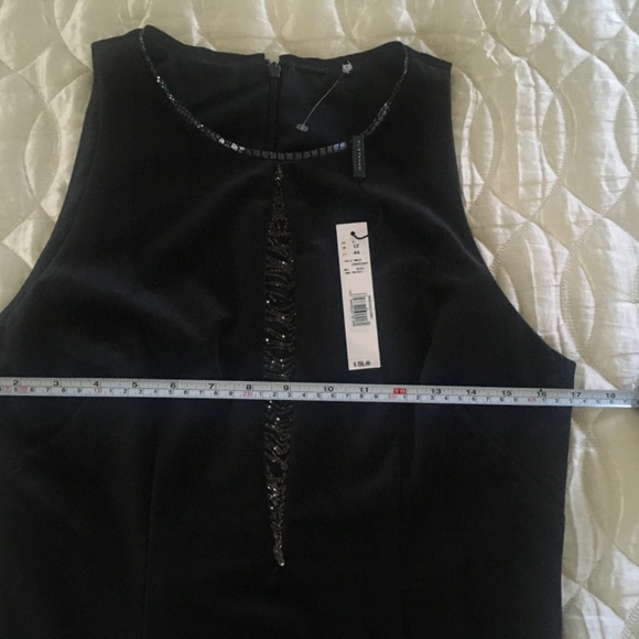 Elie Tahari Vaila Velvet Sheath dress NWT - Picture 5 of 8